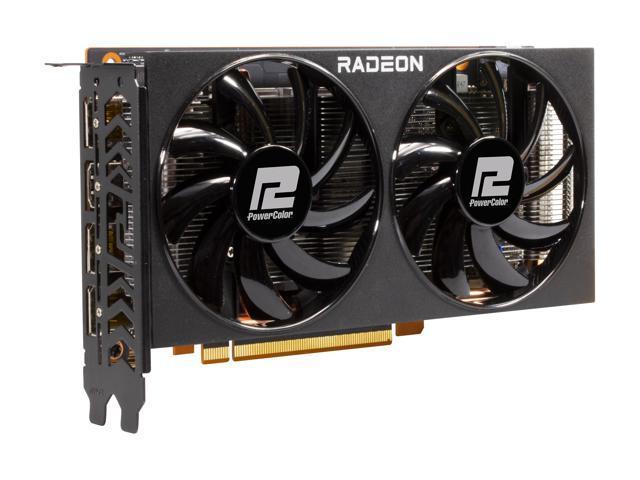 PowerColor Fighter Radeon RX 6600 8GB GDDR6 PCI Express 4.0 ATX Video Card