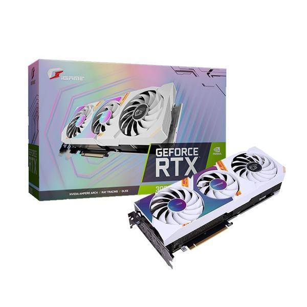 Colorful GeForce iGame RTX 3060 Ultra White 12GB GDDR6 192-bit Gaming Graphics Card