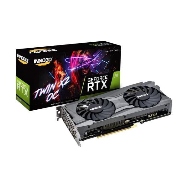 Inno3d GeForce RTX 3070 Twin X2 OC LHR 8GB GDDR6 256-bit Gaming Graphics Card