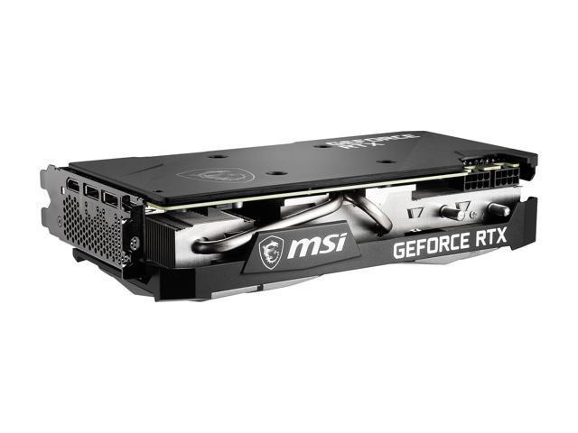 MSI GeForce RTX 3070 DirectX 12 RTX 3070 VENTUS 2X OC 8GB 256-Bit GDDR6 PCI Express 4.0 HDCP Ready Video Card