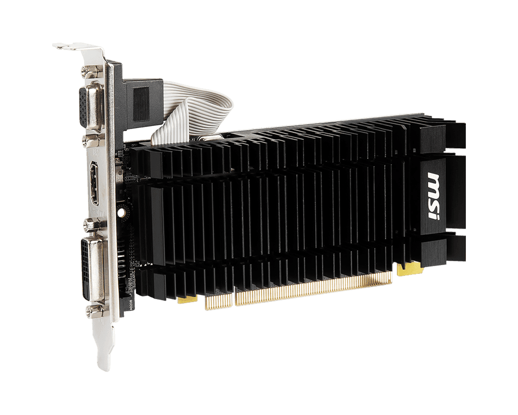 MSI GeForce GT 730 2GB DDR3 PCI Express 2.0 Low Profile Gaming Graphic Card