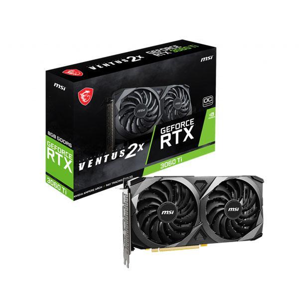 MSI Geforce RTX 3060 Ti Ventus 2X OCV1 LHR 8GB GDDR6 256-bit Gaming Graphics Card