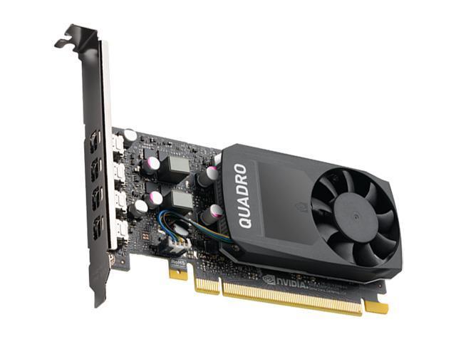 PNY Quadro P1000 VCQP1000V2-PB 4GB 128-bit GDDR5 PCI Express 3.0 x16 Low Profile Video Cards - Workstation