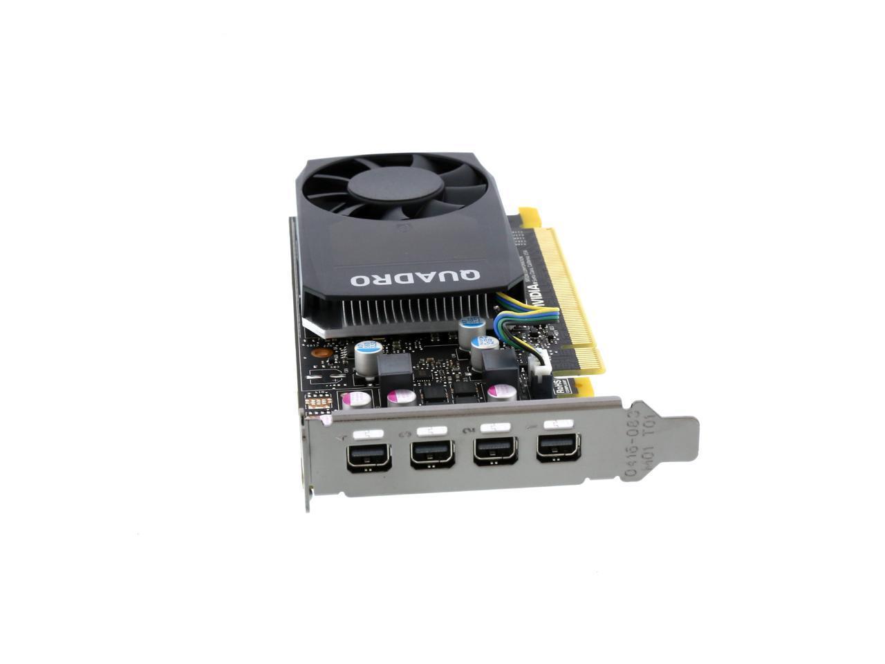 PNY Quadro P600 VCQP600-PB 2GB 128-bit GDDR5 PCI Express 3.0 x16 Low Profile Video Cards - Workstation