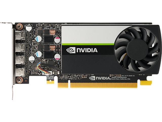 NVIDIA / PNY Quadro T600 4GB GDDR6 Graphics Card/Video Card for Workstation & Data Centre (SYSTEM INTEGRATOR PACK - mDP connectors not included) 