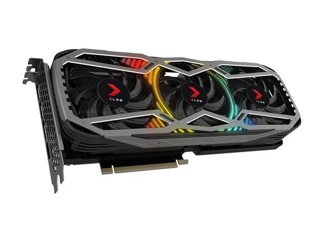 PNY XLR8 GeForce RTX 3080 Ti 12GB GDDR6X PCI Express 4.0 Gaming REVEL™ EPIC-X RGB™ Triple Fan Graphics Card (LHR)
