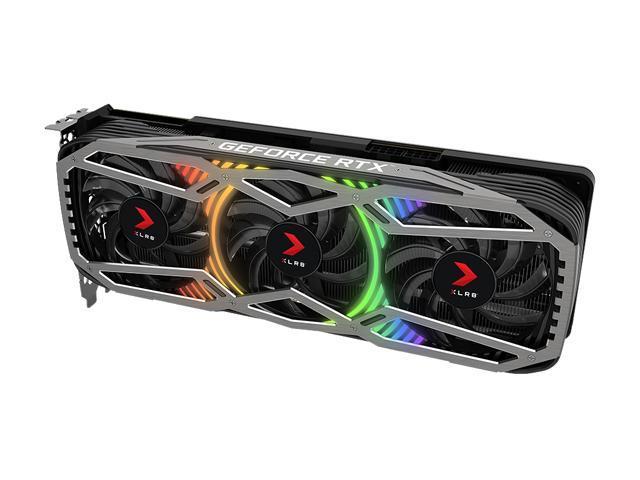 PNY XLR8 GeForce RTX 3080 Ti 12GB GDDR6X PCI Express 4.0 Gaming REVEL™ EPIC-X RGB™ Triple Fan Graphics Card (LHR)