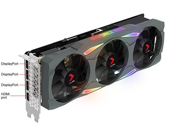 PNY GeForce RTX 3090 24GB XLR8 Gaming EPIC-X RGB Triple Fan Graphics Card