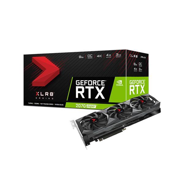 PNY GeForce RTX 2070 SUPER XLR8 Gaming OC 8GB GDDR6 256-bit Graphics Card