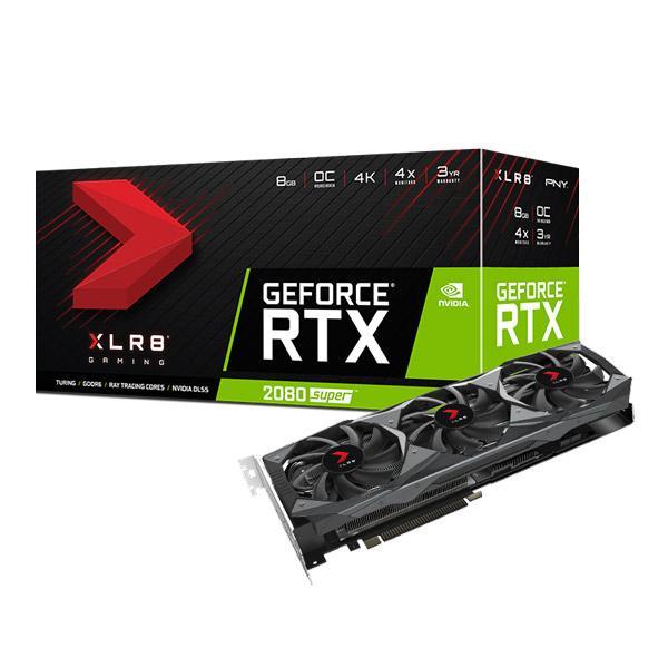 Pny Nvidia GeForce RTX 2080 Super 8GB GDDR6 XLR8 Gaming Overclocked Edition 256-bit Gaming Graphics Card