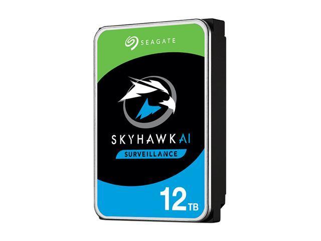 Seagate SkyHawk AI ST12000VE001 12TB 7200 RPM 256MB Cache SATA 6.0Gb/s 3.5" Internal Hard Drive