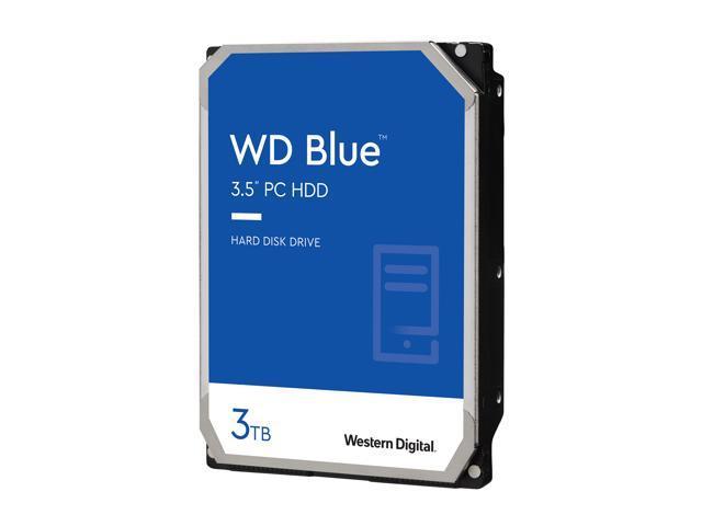 WD Blue 3TB Desktop Hard Disk Drive - 5400 RPM SATA 6Gb/s 64MB Cache 3.5 Inch - WD30EZRZ