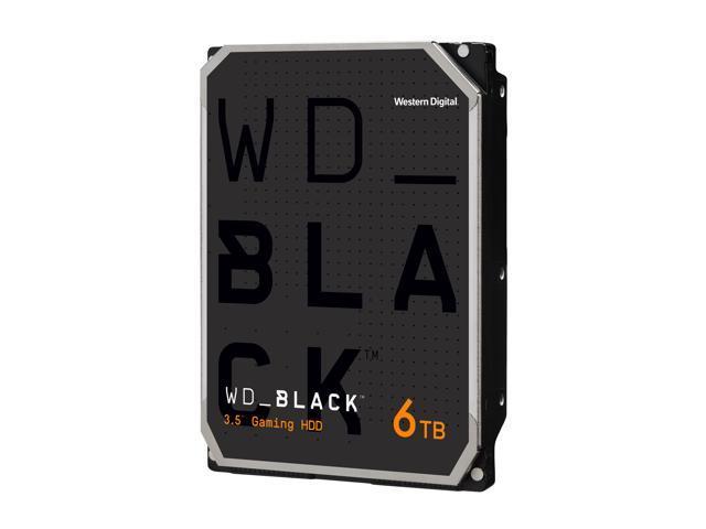 WD Black 6TB Performance Desktop Hard Disk Drive - 7200 RPM SATA 6Gb/s 256MB Cache 3.5 Inch - WD6003FZBX