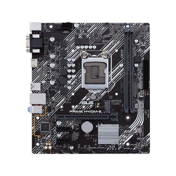 Asus Prime H410M-E Motherboard (Intel Socket 1200/10th Generation Core Series CPU/Max 64GB DDR4 2933MHz Memory)