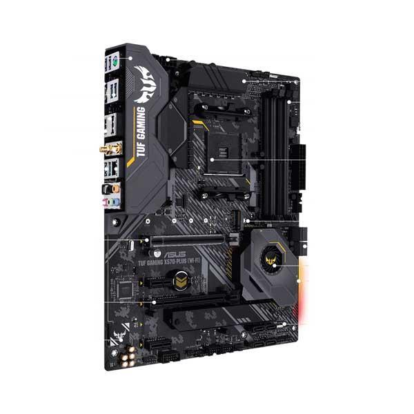 Asus TUF Gaming X570-Plus WiFi Motherboard (Amd Socket AM4/Ryzen Series CPU/Max 128GB DDR4 4400MHz Memory)