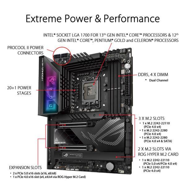 Asus ROG MAXIMUS Z790 Hero WIFI Motherboard