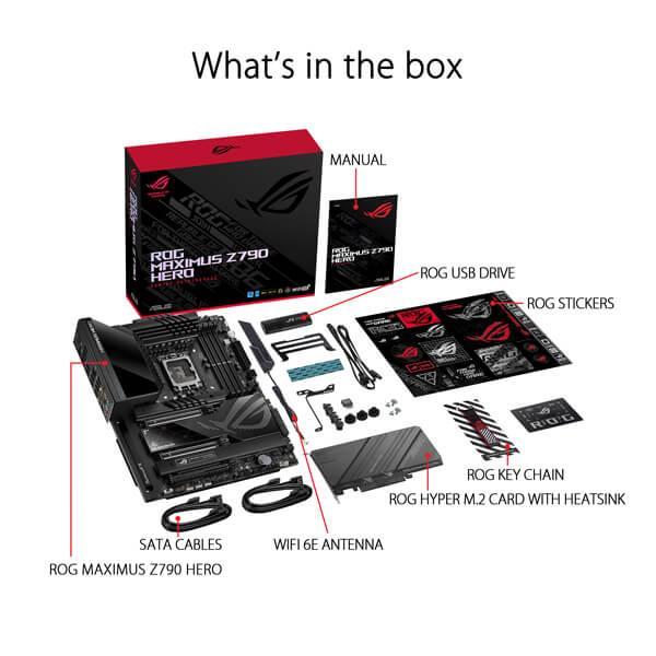 Asus ROG MAXIMUS Z790 Hero WIFI Motherboard