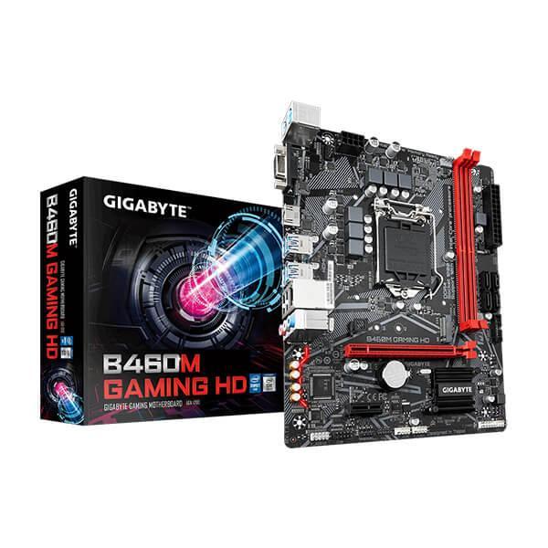 Gigabyte B460M Gaming HD LGA 1200 Intel B460 Micro-ATX Motherboard with M.2, SATA 6Gb/s, USB 3.2 Gen 1