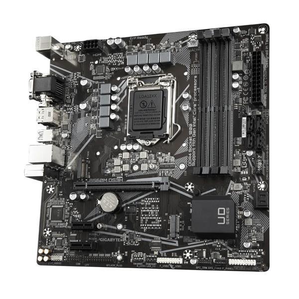 Gigabyte B560M DS3H Motherboard (Intel Socket 1200/11th and 10th Generation Core Series CPU/Max 128GB DDR4 5333MHz Memory)