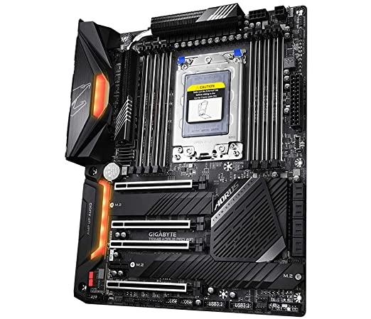 Gigabyte TRX40 AORUS PRO Motherboard with Direct 12+2 Phases Infineon Digital VRM, 3 PCIe 4.0 M.2 with Thermal Guards, Intel Wi-Fi 6 802.11ax