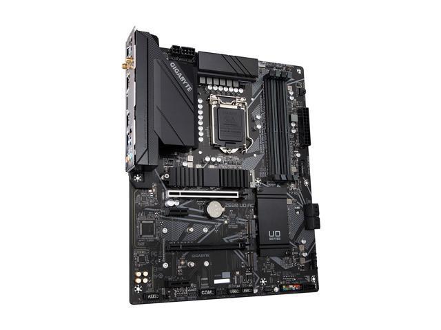 Gigabyte Z590 UD AC (LGA 1200/ Intel Z590/ ATX/Triple M.2/ PCIe 4.0/ USB 3.2 Gen 2/ Intel Wireless-AC/ 2.5GbE LAN/Motherboard)