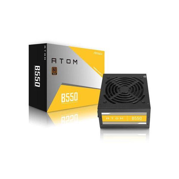 Antec ATOM B550 SMPS - 550 Watt 80 Plus Bronze Certification PSU With Active PFC