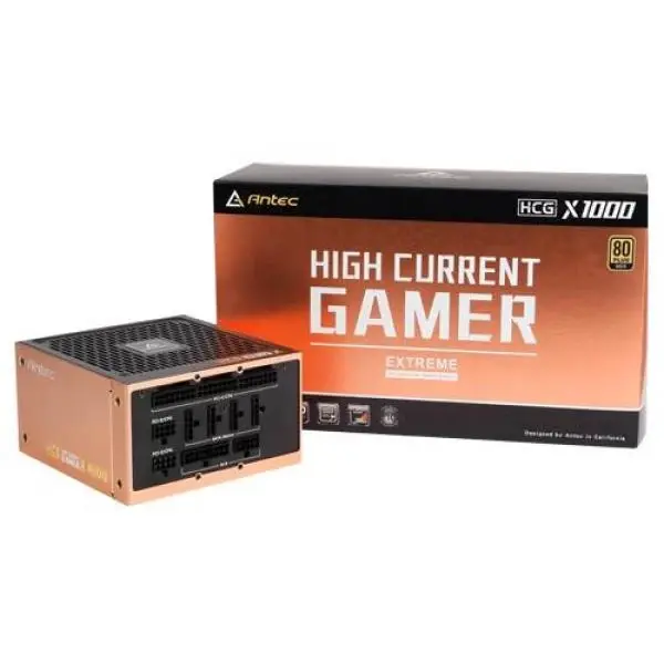 Antec HCG 1000 Extreme SMPS 1000 Watt 80 Plus Gold Certification Fully Modular PSU With Active PFC