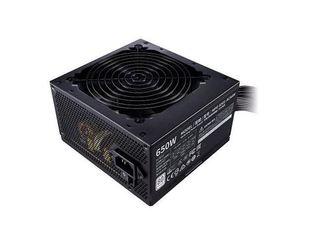 Cooler Master MWE 650 WHITE - V2 MPE-6501-ACAAW-US 650W ATX 12V V2.52 80 PLUS Standard Certified Non-Modular Active PFC Power Supplies