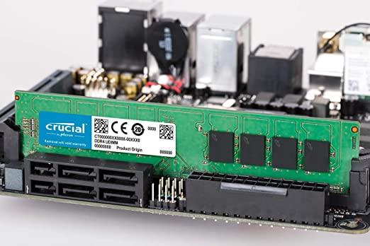 Crucial RAM 8GB DDR4 3200MHz CL22 Desktop Memory (CT8G4DFRA32A)