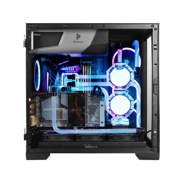 Antec P120 Crystal (E-ATX) Mid Tower Cabinet with Tempered Glass Side Panel (Black)