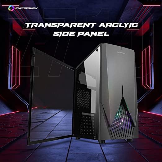 Chiptronex Z710 Mid Tower ATX Gaming Cabinet USB 3.0 RGB Gaming case