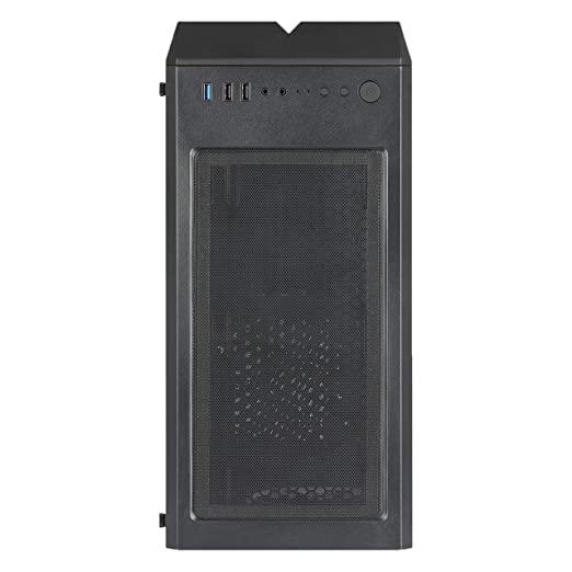 Chiptronex MX1 RGB (ATX) Mid Tower Cabinet With Tempered Glass Side Panel (Black)