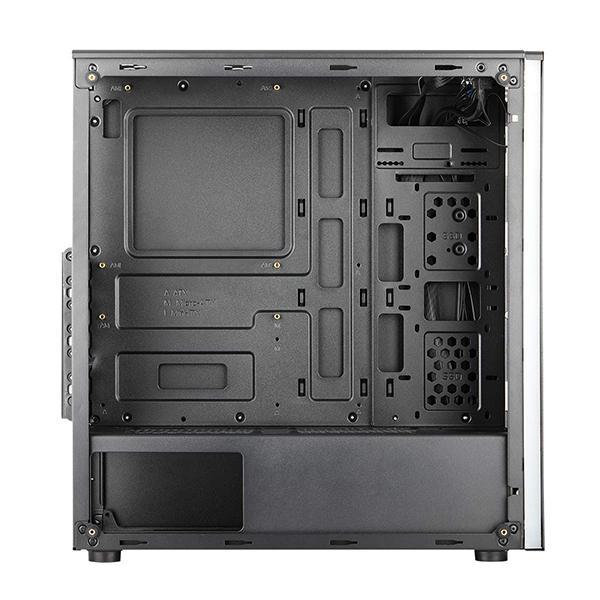 Chiptronex MX2 RGB (ATX) Mid Tower Cabinet With Tempered Glass Side Panel (Black)