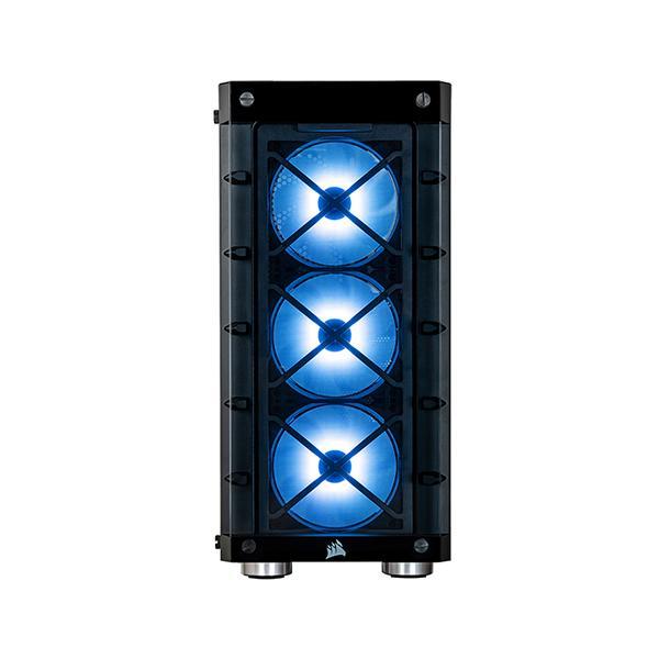 Corsair iCUE 465X RGB (Black) With SP120 RGB Fans