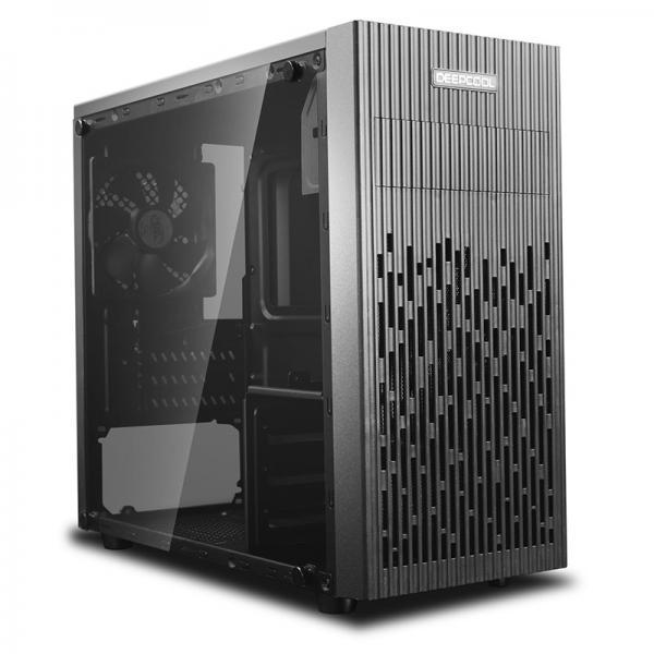 Deepcool Matrexx 30 (M-ATX) Mini Tower Cabinet With Tempered Glass Side Panel (Black)