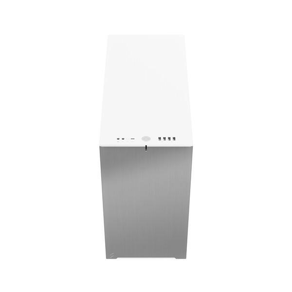 Fractal Design Define 7 Clear (E-ATX) Mid Tower Cabinet With Tempered Glass Side Panel (White)