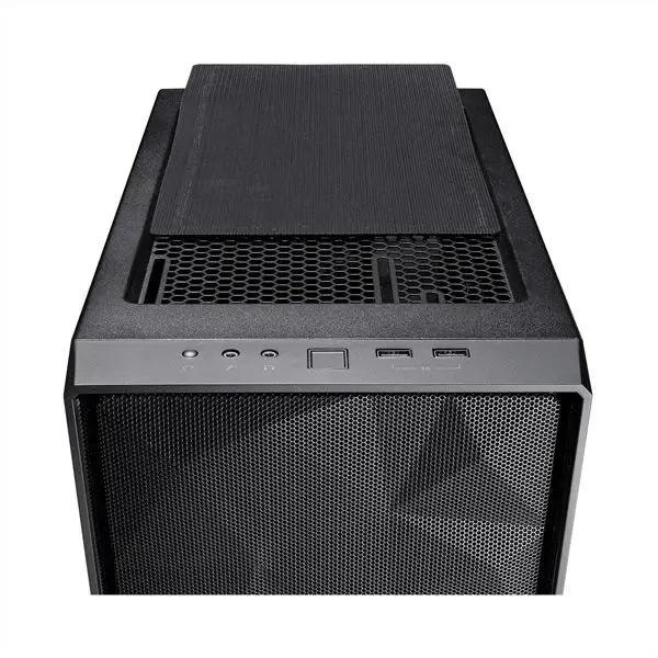 Fractal Design Meshify C Dark (ATX) Mid Tower Cabinet With Tempered Glass Side Panel (Black)