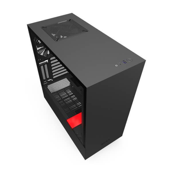 Nzxt H510i (Black-Red)