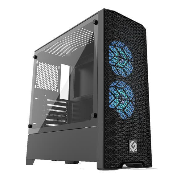 Phanteks Metallicgear Neo Air (E-ATX) Mid Tower Cabinet With Tempered Glass Side Panel And RGB Controller (Black)