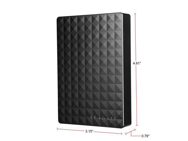 Seagate Portable Hard Drive 5TB HDD - External Expansion for PC/ Windows/ PS4 & Xbox - USB 2.0 & 3.0 Black (STEA5000402)