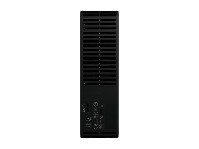 WD Elements 6TB USB 3.0 Desktop Hard Drive Black WDBWLG0060HBK-NESN