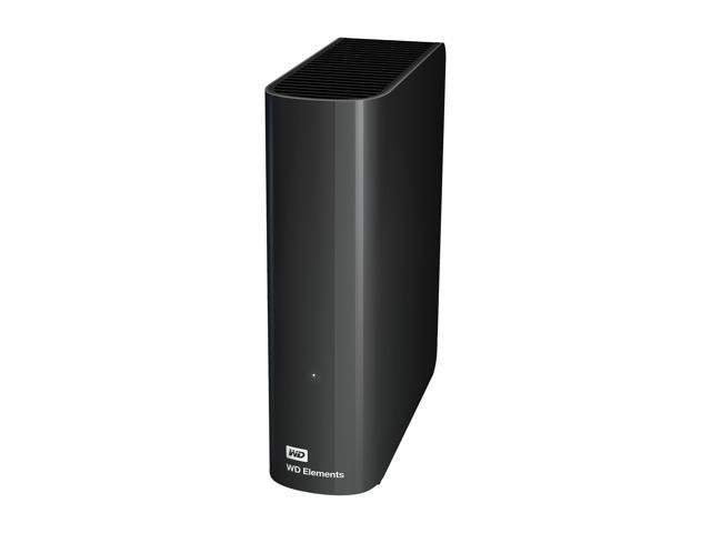 WD Elements 6TB USB 3.0 Desktop Hard Drive Black WDBWLG0060HBK-NESN