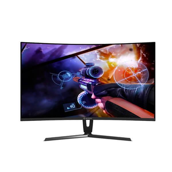 Acer Aopen 27HC1R - 27 Inch Curved Gaming Monitor (1800R Curved, AMD FreeSync, 4ms Response Time, 144Hz Refresh Rate, Frameless, FHD VA Panel, DVI, HDMI, DisplayPort)