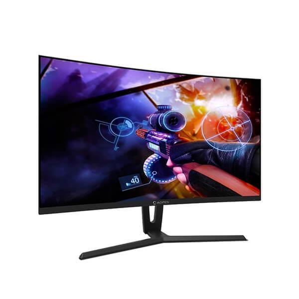 Acer Aopen 27HC1R - 27 Inch Curved Gaming Monitor (1800R Curved, AMD FreeSync, 4ms Response Time, 144Hz Refresh Rate, Frameless, FHD VA Panel, DVI, HDMI, DisplayPort)