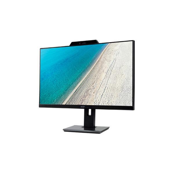 Acer B247Y - 24 Inch Gaming Monitor (Adaptive-Sync, 4ms Response Time, Frameless, FHD IPS Panel, HDMI, VGA, DisplayPort, FHD Webcam, Speakers)