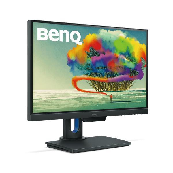 BenQ PD2500Q - 25 Inch 100% sRGB Designer Monitor (4ms Response Time, 2K QHD IPS Panel, Flicker-Free, HDMI, DisplayPort, Speakers)