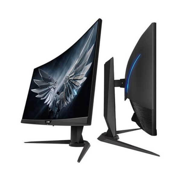 Gigabyte Aorus CV27F - 27 Inch Curved RGB Gaming Monitor (1500R Curved, AMD FreeSync, 1ms Response Time, 165Hz Refresh Rate, Frameless, FHD VA Panel, HDMI, DisplayPort)