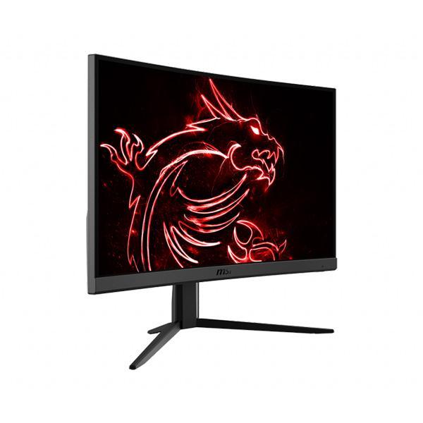 MSI Optix G24C4 - 24 Inch Curved Gaming Monitor (1500R Curved, AMD FreeSync, 1ms Response Time, 144Hz Refresh Rate, Frameless, Flicker Free, FHD VA Panel, HDMI, DisplayPort)