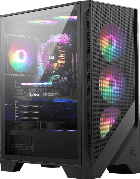 Kuro KAMI Gaming PC - AMD Ryzen 7 7700X, NVIDIA GeForce RTX 4070 Ti 12GB Graphics, 32GB DDR5 RAM, 1TB NVMe M.2 SSD, AC WiFi