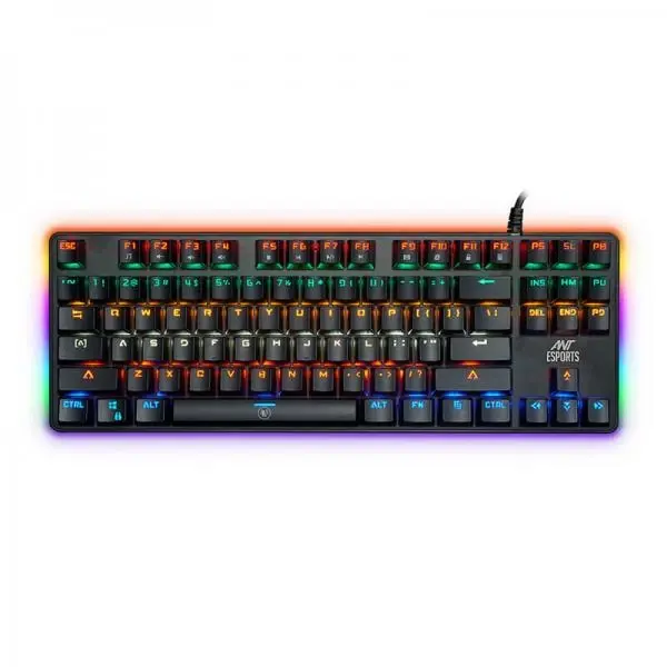 Ant Esports MK1000 Mechanical Gaming Keyboard Blue Switches With LED Backlight